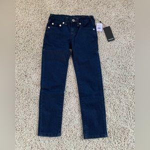 NWT True Religion Boy’s Jeans Geno Relaxed Slim Fit Size 8